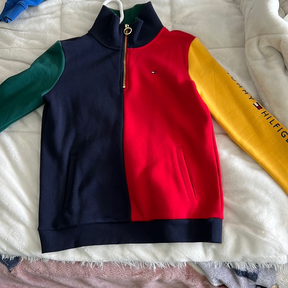 Tommy Hilfiger Mock neck half zip